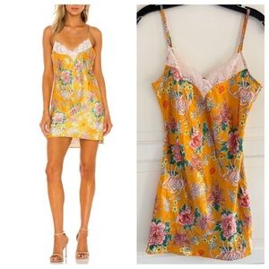 New! Free People HAH Make It A Double Slip Mini Dress Size XS 41445
